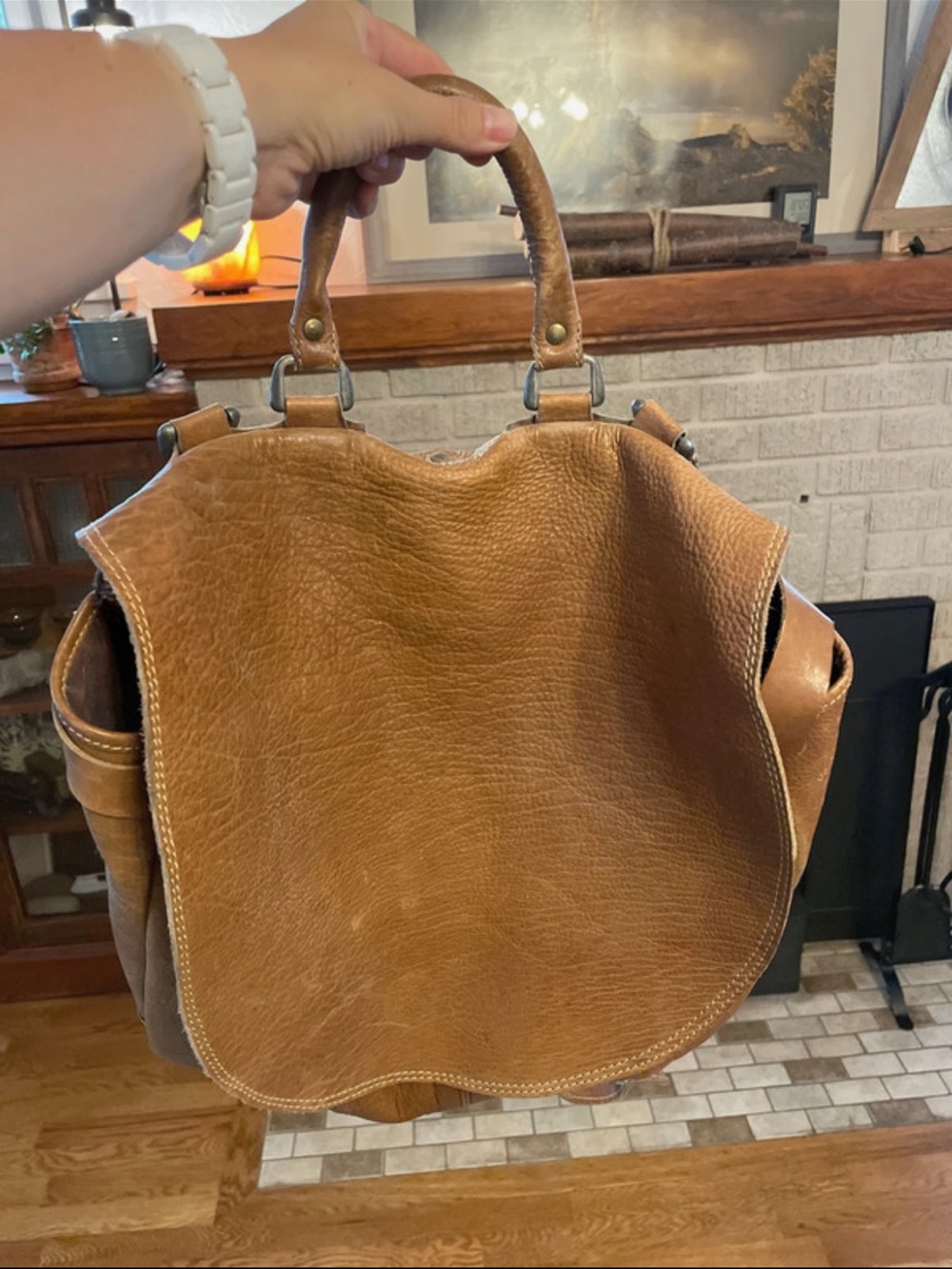 Vintage Leather Satchel